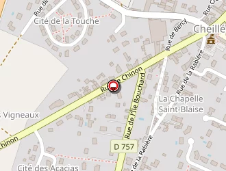 Carte de Noël Michel à Cheillé