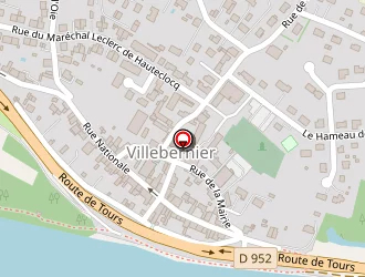 Carte de Vitre Jacqueline à Villebernier