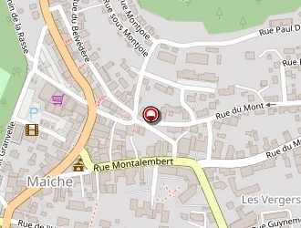 Carte de Société Générale à Maîche