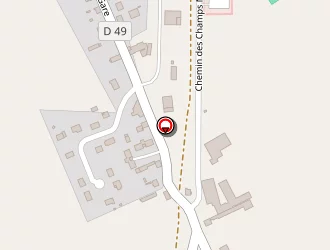 Carte de Institut Médico Educatif (ime) à Veaugues