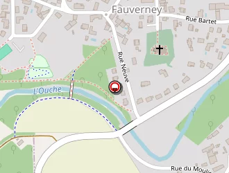 Carte de Esyom à Fauverney