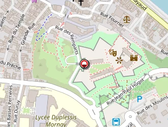 Carte de Drouard Michèle à Saumur