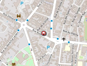 Carte de Naudin Claire à Saumur