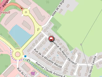 Carte de Nantes Moto à Orvault