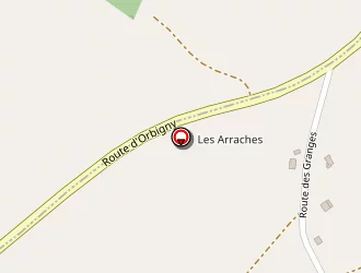 Carte de Martinet Jean à Saint-aignan