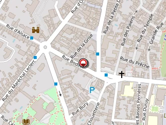 Carte de Conseil Général à Saumur