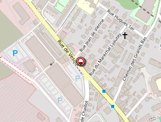 Carte de Optic Saint Claude à Besançon