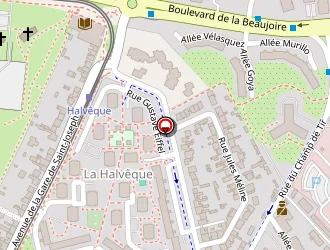 Carte de Denine Adel à Nantes