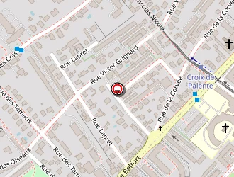 Carte de Besac'elec à Besançon