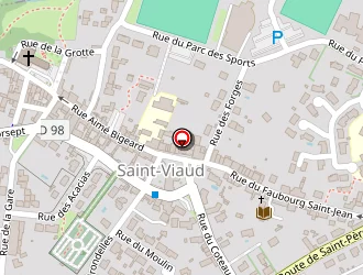 Carte de La Poste à Saint-viaud