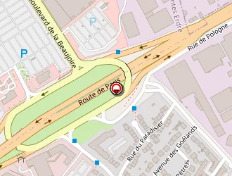 Carte de Le Parvis à Nantes