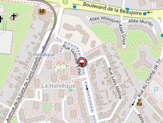 Carte de Les Restaurants Du Coeur à Nantes