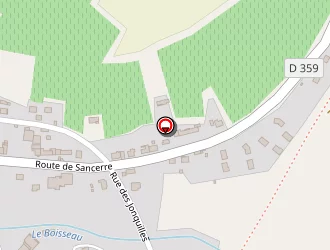 Carte de Agence Postale à Veaugues