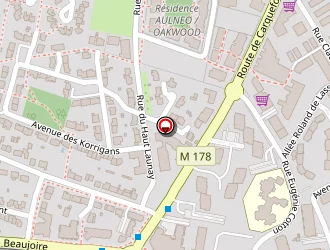 Carte de Allo Sandwich à Nantes