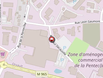 Carte de Montage Pneus.net à Saint-herblain