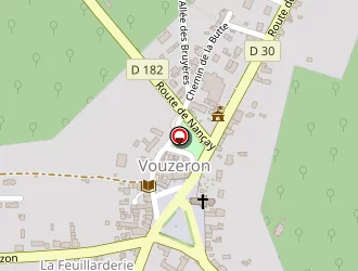 Carte de Terrain De Boules à Vouzeron