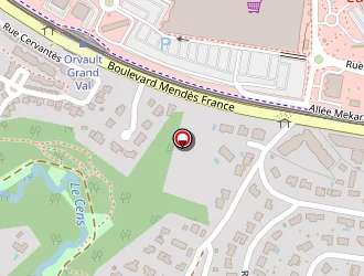 Carte de Vacance De Poule à Orvault