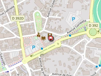 Carte de Briand à Pornichet