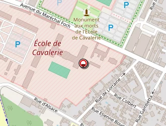 Carte de Institution St Louis à Saumur