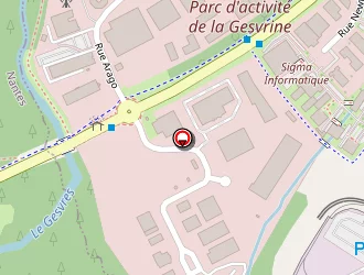 Carte de A.c.i.s.a. à Chapelle-sur-erdre (la)