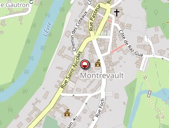 Carte de Btm à Montrevault