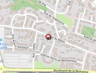 Carte de Efcp à Nantes