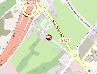 Carte de Hôtel Restaurant Oxalys à Besançon