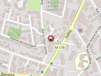 Carte de Régnault Michel à Nantes