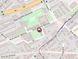 Carte de H.b Services à Besançon