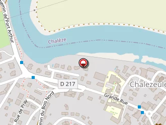 Carte de Centre Comtois Assistance à Chalezeule