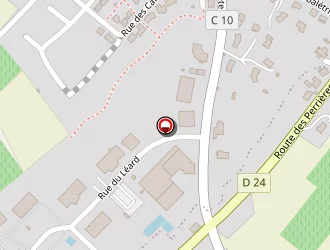 Carte de Ds Smith Anjou Emballage à Thouarcé