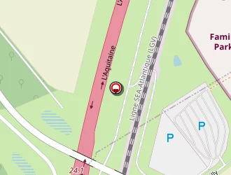 Carte de La Récréation à Monts