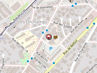 Carte de Espaces Solidaires à Besançon