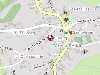 Carte de Mairie à Céré-la-ronde