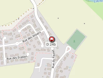 Carte de Salle Des Fêtes à Longchamp