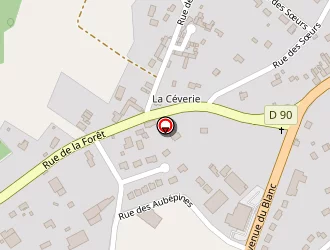 Carte de Ambredice à Saint-aignan