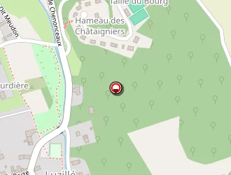 Carte de Hotel Du Mail à Luzillé