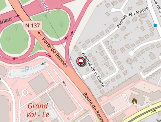 Carte de Transrand à Nantes