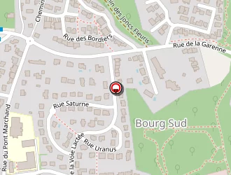 Carte de Arbres Et Jardins Du Cens à Orvault