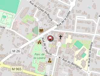 Carte de L'olivier De Cathie à Sautron