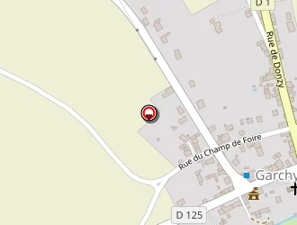 Carte de Boulangerie Adam à Garchy