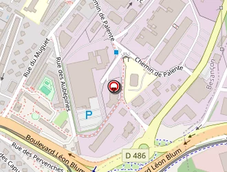 Carte de Tmg 25 Guerrida à Besançon