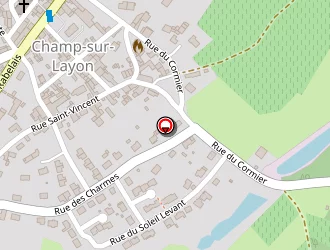 Carte de Laroche Guy à Champ-sur-layon