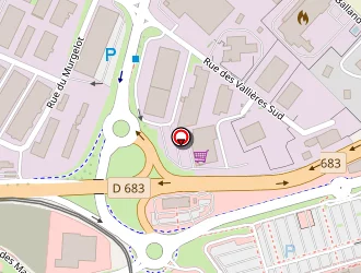 Carte de Eco Pneu à Chalezeule