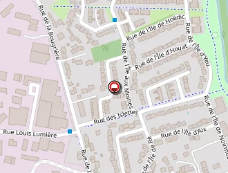 Carte de Au Bac D'eau à Sainte-luce-sur-loire