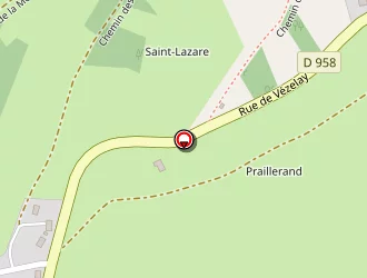 Carte de Centre De Soins Infirmiers Croix Rouge à Corbigny