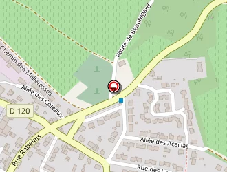 Carte de Gymnase à Thouarcé