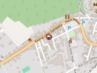 Carte de Gymnase à Saint-aignan