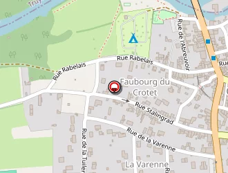 Carte de La Poste à Cormery