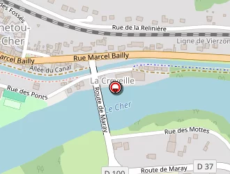 Carte de Godet Métais à Mennetou-sur-cher